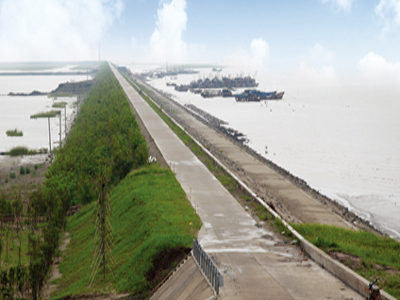 如(rú)東(dōng)縣東(dōng)淩外(wài)灘圍墾工(gōng)程