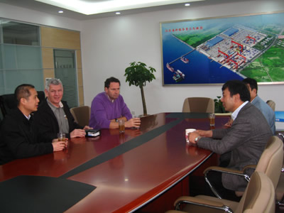 荷蘭Bakker Sliedrecht公司代表來(lái)訪