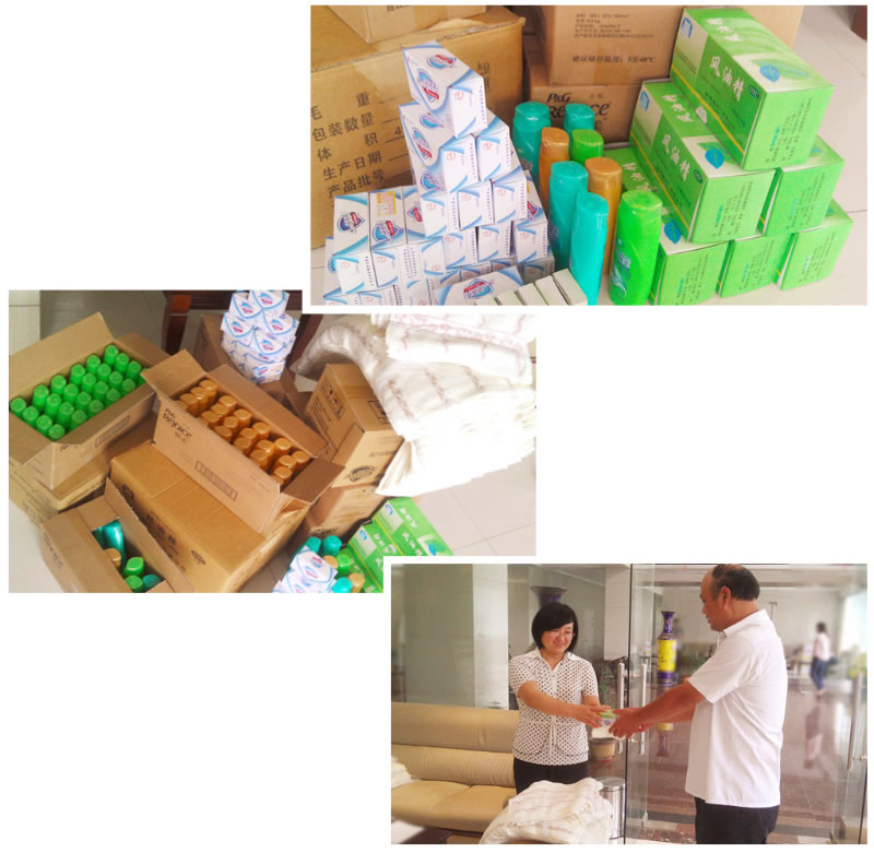 防暑降溫送清涼─公司為(wèi)全體(tǐ)員(yuán)工(gōng)發放(fàng)夏季生(shēng)活用(yòng)品