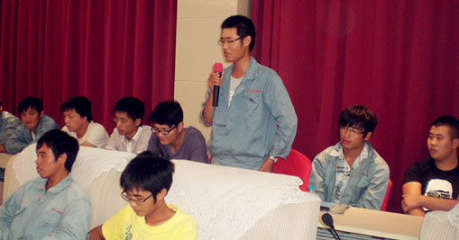 2011、2012年(nián)入職員(yuán)工(gōng)座談會(huì)在公司本部順利召開(kāi)