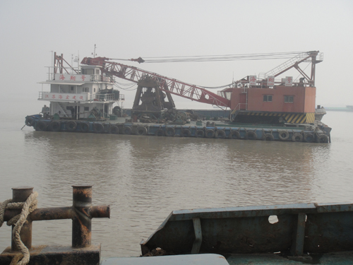 蕪湖(hú)裕溪口煤碼頭港池疏浚工(gōng)程竣工(gōng)