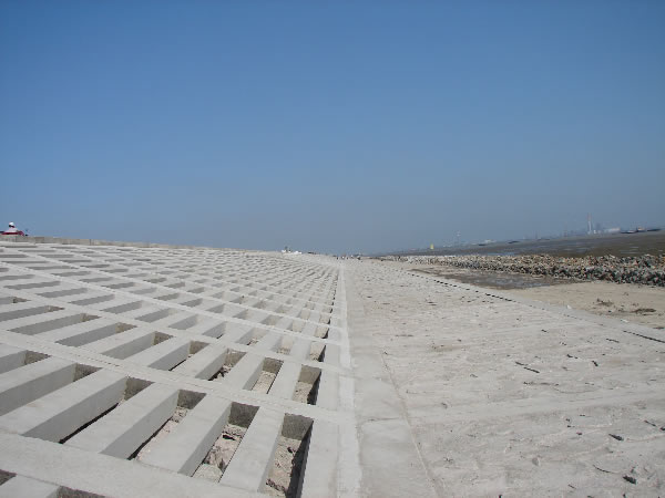 通(tōng)州沙河(hé)道(dào)整治工(gōng)程外(wài)護坡順利完工(gōng)