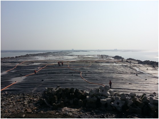 通(tōng)州灣項目如(rú)期複工(gōng)，現(xiàn)場(chǎng)士氣高(gāo)昂