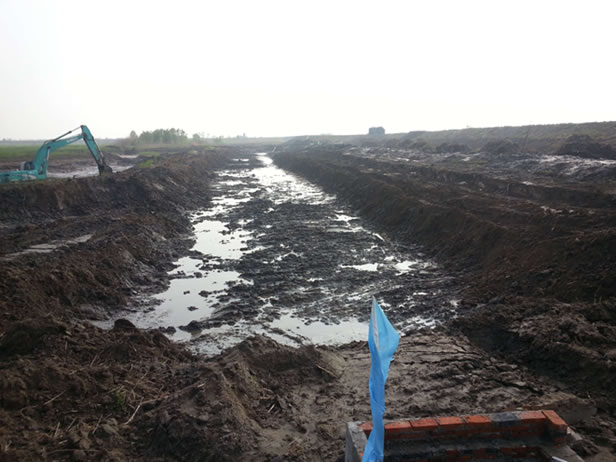 張家(jiā)港西(xī)水(shuǐ)道(dào)Ⅴ标順利開(kāi)工(gōng)